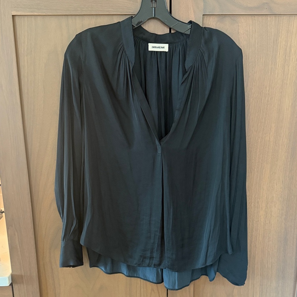 Zadig & Voltaire Classic Black Blouse